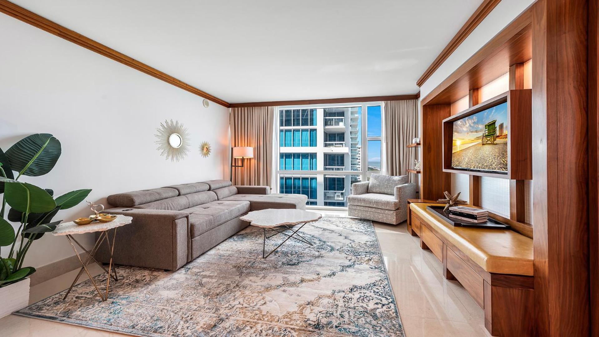 Apartahotel 1 Bedroom Private At Carillon Miami -911 *